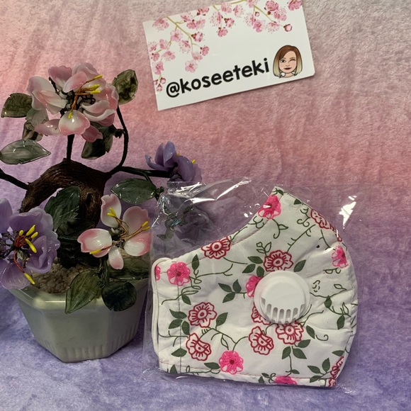 Facemask PRINTED w/valve - Picture 3 of 3